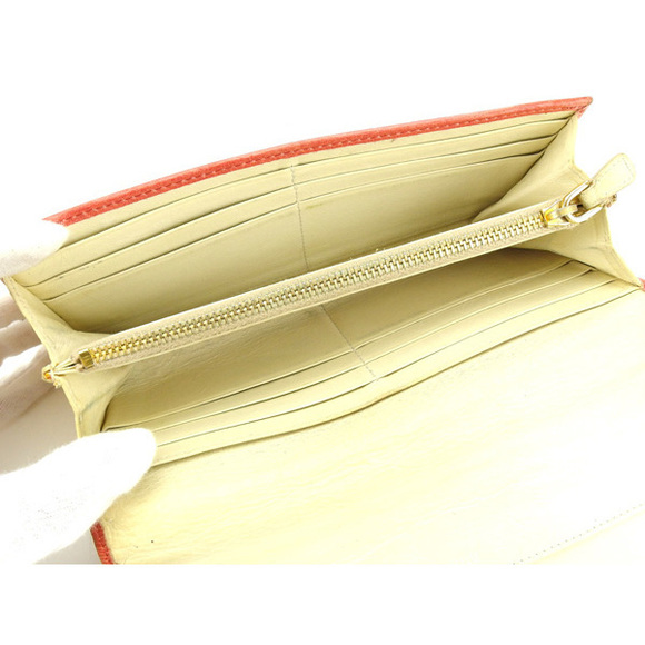 Miu Miu Long Wallet L-Shaped Pink Wallet G988 - Picture 6 of 6